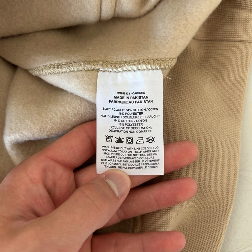 NWT Nike x Billie Eilish Fleece Hoodie Mushroom Tan Beige DQ7750-202 Mens XL